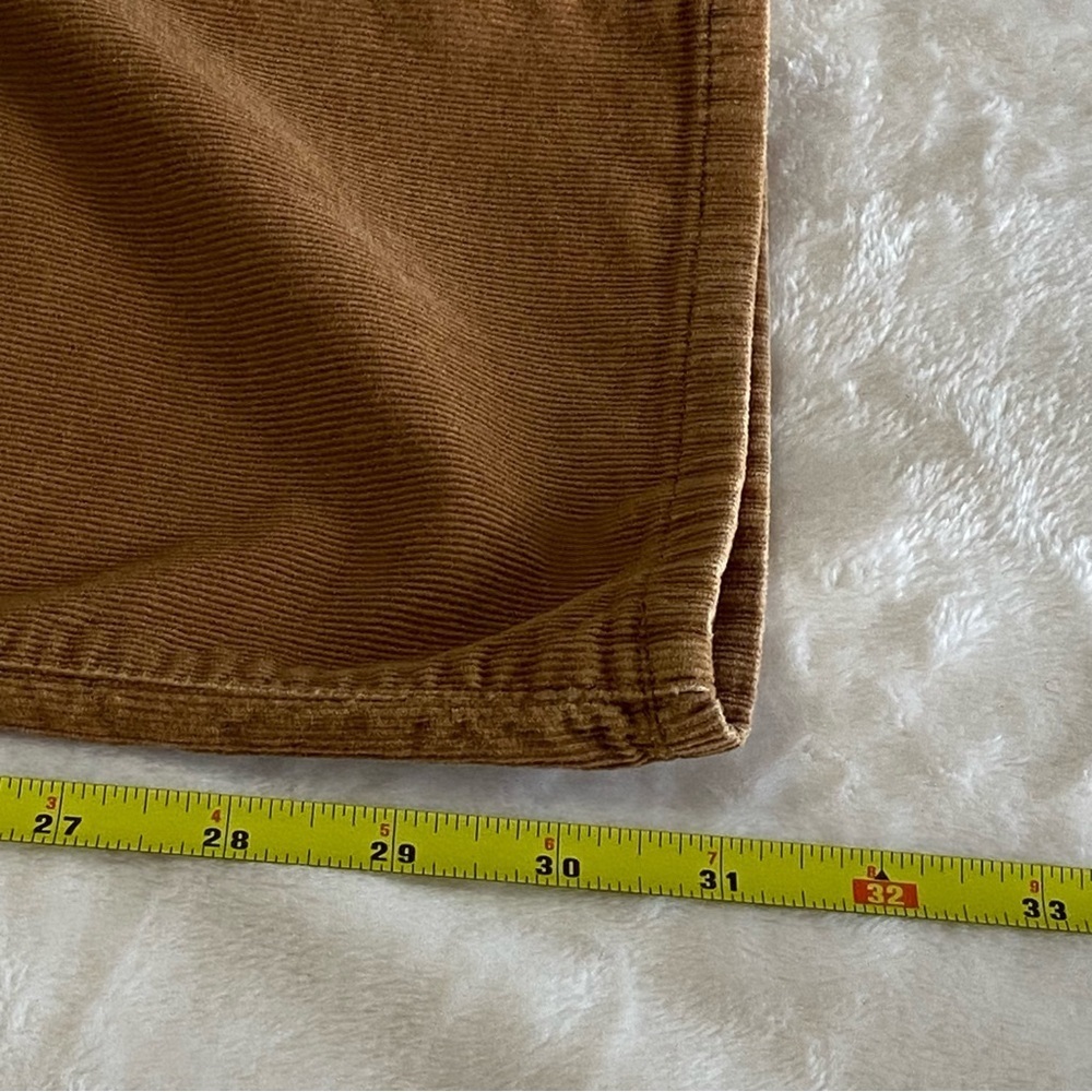 TALBOTS / Brown Corduroy Heritage Straight Leg Pants Size 6 - Picture 8 of 8